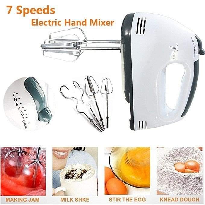 Ultra Fast Kenwood Stainless Steel Electric Beater Hand Mixer Hand Blender Food Mixer Baking Tools