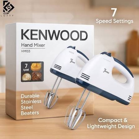 Ultra Fast Kenwood Stainless Steel Electric Beater Hand Mixer Hand Blender Food Mixer Baking Tools