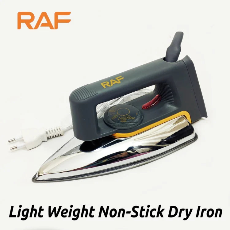 Dry Iron Powerful Clothing press | Fast Heat-Up | Non-Stick Soleplate