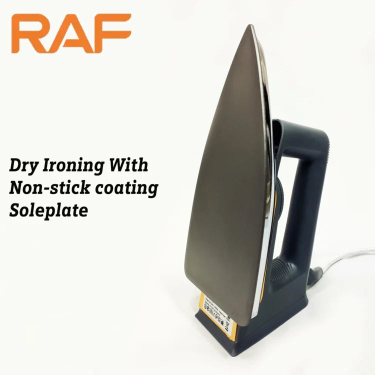 Dry Iron Powerful Clothing press | Fast Heat-Up | Non-Stick Soleplate
